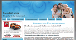 Desktop Screenshot of ekstrainntekt.org